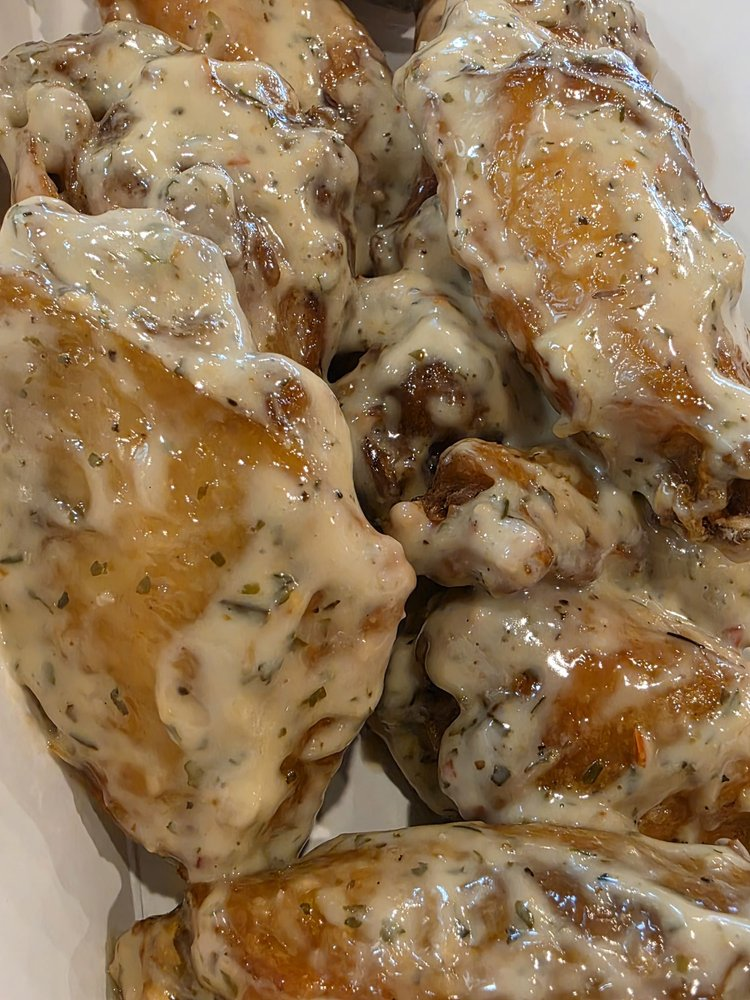 Garlic Parm Wings
